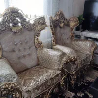 مبل سلطنتی|مبلمان خانگی و میز عسلی|تویسرکان, |دیوار