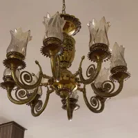 لوستر برنز طرح گل