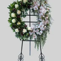 تاج گل مصنوعی ،خیریه با ارسال رایگان|خدمات پذیرایی، مراسم|تهران, ازگل|دیوار
