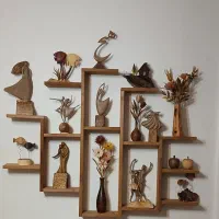 دکوری و کادویی چوبی|صنایع دستی و سایر لوازم تزئینی|تهران, نیلوفر|دیوار