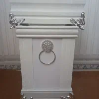 جا ستمال کاغذی سفید