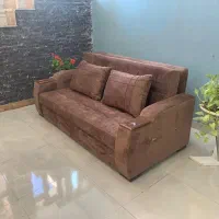 مبل تخته خواب شو فلزی|مبلمان خانگی و میز عسلی|نیشابور, گنبد سبز|دیوار