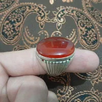 عقیق یمن دست ساز به ضمانت یمن ۲۲گرم دومهر