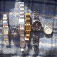 ۶ عدد ساعت مچی بی باتری