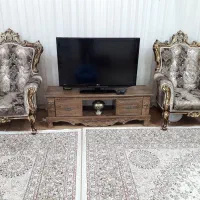 مبل سلطنتی ۹نفره|مبلمان خانگی و میز عسلی|سبزوار, کوی بهار|دیوار