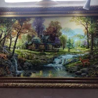 تابلو فرش دستبافت تبریز|تابلو فرش|تهران, جنت‌آباد شمالی|دیوار