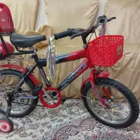 دوچرخه ۱۶ قرمز وصورتی|دوچرخه، اسکیت، اسکوتر|تبریز, |دیوار