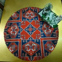 رومیزی های مخمل کوبیده
