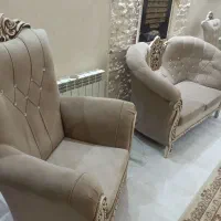 مبل 9 نفره که دوتاش میزبان هستش بهمراه میز|مبلمان خانگی و میز عسلی|سقز, |دیوار