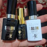 ژل لاک و  بیس و تاپ شاین