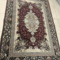 ۲عددفرش۱۲و۶و۳متری سرمه ای طرح ونگارخوشگل وزیبا.|فرش|پرند, |دیوار
