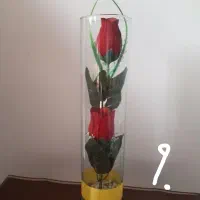 تعدادی گل مصنوعی با کارت|گل مصنوعی|اراک, |دیوار