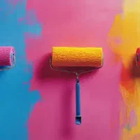 نقاشی ساختمان مدرن