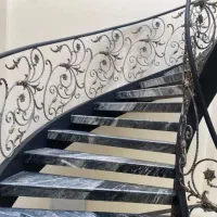 اجرای انواع پله ی فلزی و بتنی و سنگ پله