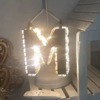 چراغ خواب ریموت دار حرف M