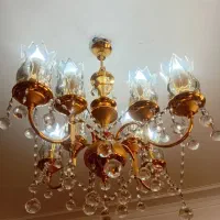 لوستر نورسازان بارنگ ثابت|لوستر و چراغ آویز|تبریز, |دیوار