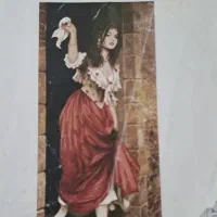 نخ ونقشه تابلو فرش