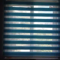 ۲ عدد پرده زبرا|پرده، رانر، رومیزی|گرگان, |دیوار