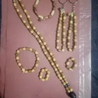 دستبند و گردنبند چوبی|بدلیجات|شیراز, نشاط|دیوار