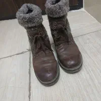 پوتین چرم طبیعی سایز ۴۰ و ۴۱|کیف، کفش، کمربند|الوند, |دیوار