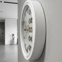 ساعت دیواری آرام گرد لیندو|ساعت دیواری و تزئینی|تبریز, |دیوار