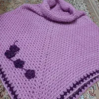 شنل قلاب بافی مجلسی نخ ترک مناسب یلدایی عروس ها|لباس|تهران, آهنگران (سراسیاب دولاب)|دیوار