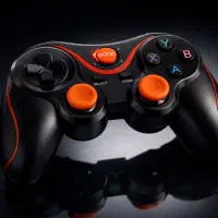 دسته بازی بی سیم موبایل مدل V3 شوک دار