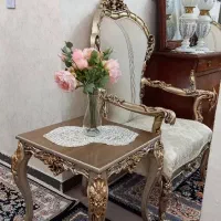 مبل سلطنتی چوب راش ۹نفره|مبلمان خانگی و میز عسلی|اردبیل, |دیوار