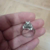 انگشتر نقره زنانه|جواهرات|کرمان, |دیوار