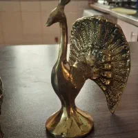 زیر سیگاری و حیوانات برنجی