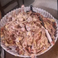 اسکلت و ضایعات مرغ گرم مخصوص خوراک سگ