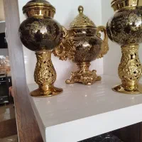 گلدان و جام بسیار شیک|صنایع دستی و سایر لوازم تزئینی|اصفهان, جاوان|دیوار