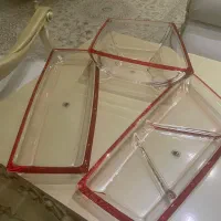 کریستال والتر گلس و آجیل خوری قدیمی