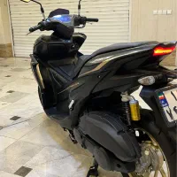 آیروکس ۱۵۵ نیروموتور ( اصلی ) مشکی شال طلایی|موتورسیکلت|تهران, جمالزاده|دیوار