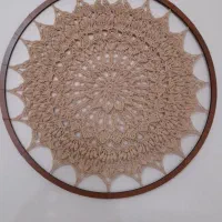 ماندالا بافتنی دیواری|صنایع دستی و سایر لوازم تزئینی|رشت, باهنر|دیوار