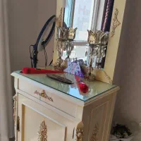 کنسول آینه و شمعدان