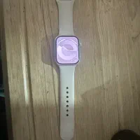 اپل واچ سری ۹ استارلایت سایز ۴۵|لوازم جانبی موبایل و تبلت|قائم‌شهر, |دیوار