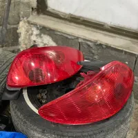 چراغ عقب 206 و سینی زیر موتور