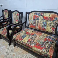 مبل چوبی نراد ۸ نفره|مبلمان خانگی و میز عسلی|لنگرود, |دیوار