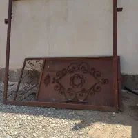 دروازه بزرگ و کوچیک برا حیاط