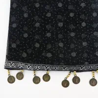 مینی اسکارف دخترانه اسکارف سنتی سربند مدل سکه ای|لباس|صدرا-فارس, فاز ۲|دیوار