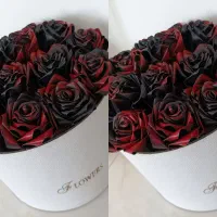 ‌دسته گل ترکیبی روبانی