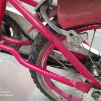 دوچرخه ۱۶صورتی دخترانه با رکاب کمکی|دوچرخه، اسکیت، اسکوتر|تهران, ایوانک|دیوار