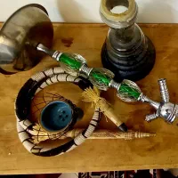 قلیان سوپاپ دار استیل و شیشه(نگارستان)|کوهنوردی و کمپینگ|اصفهان, مهدی آباد|دیوار