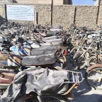 موتور مزایده ای|موتورسیکلت|قم, زند آباد|دیوار