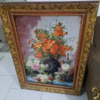 تابلو فرش ابریشم