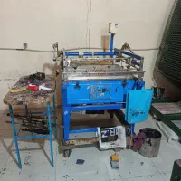 دو عدد دستگاه چاپ سیلک اسکرین مکانیکی حرفه‌ای