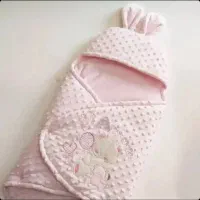 پتوی قنداقی مخمل برند بیبی لایک ترکیه