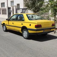 تاکسی پژوglx گردشی دوگانه شرکتی 96بی رنگ|خودرو سواری و وانت|تهران, خواجه نظام الملک|دیوار