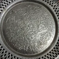 پاشور و سینی شکارگاه برای دوره ی قاجار